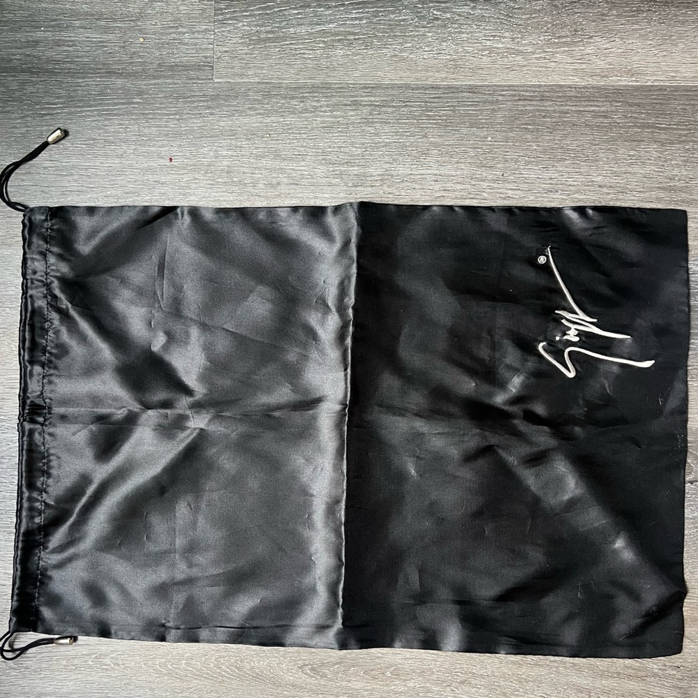 Large giuseppe zanotti dust bag 23x14 inches